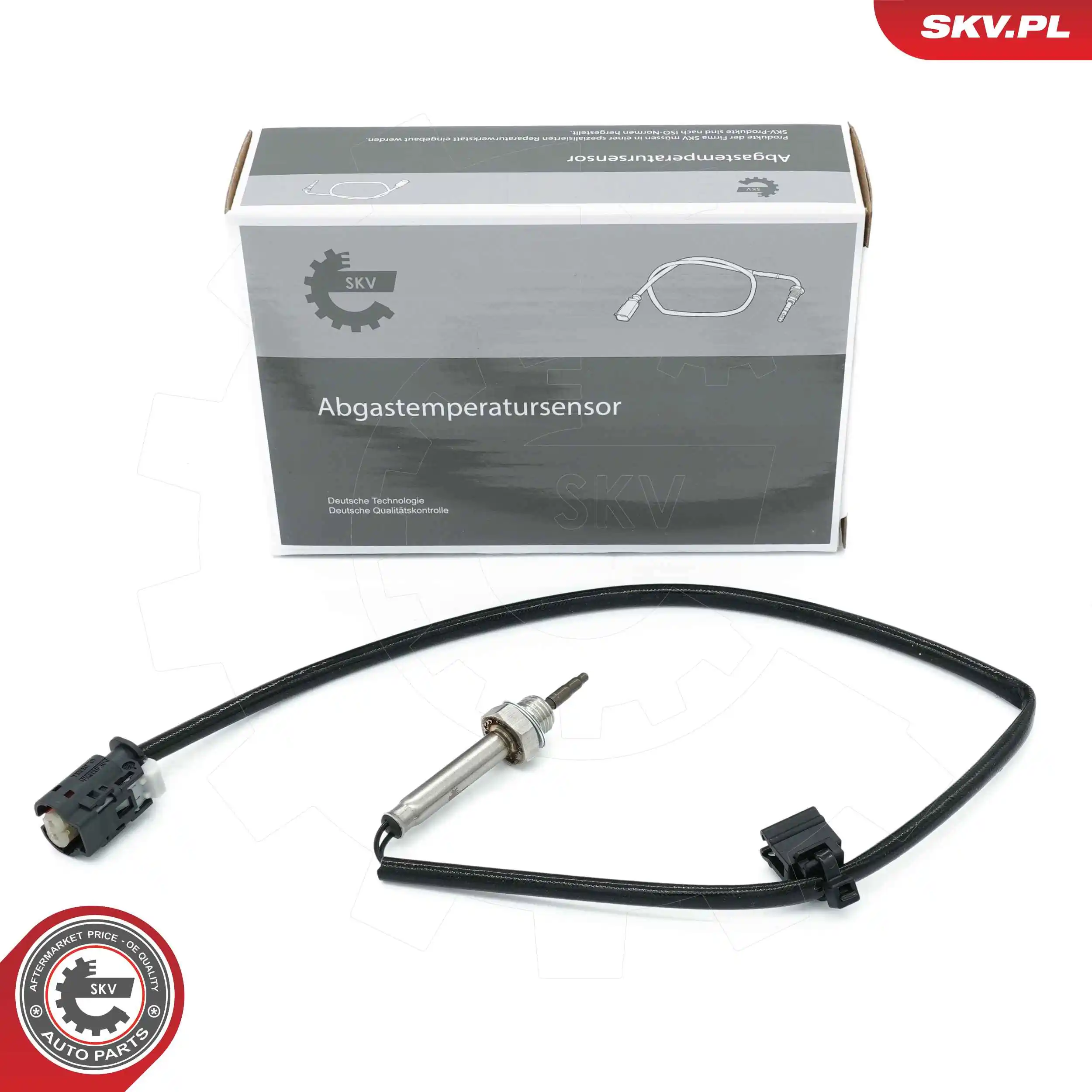 Sensor, exhaust gas temperature